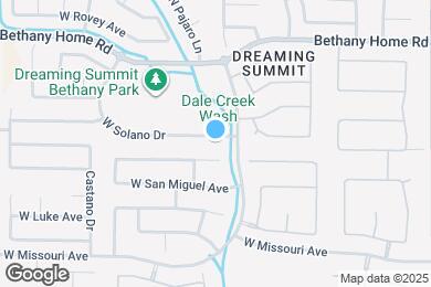 Map image of the property - 13516 W Solano Dr