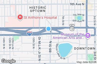 Map image of the property - Elysium Apartments