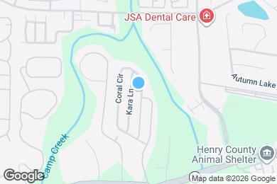 Map image of the property - 330 Coral Cir