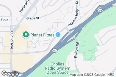 Map image of the property - 1845 Bayview Heights Dr