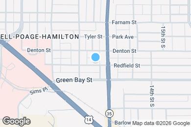 Map image of the property - 1033 Redfield St