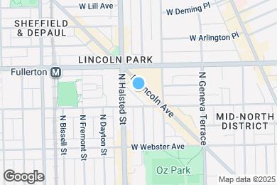 Map image of the property - 2340 N Lincoln Ave