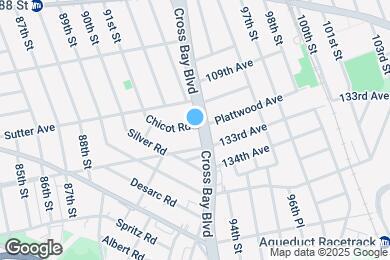 Map image of the property - 132-30 Cross Bay Blvd