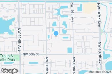 Map image of the property - 5245 NW 112th Ave