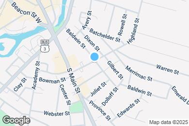 Map image of the property - 47 Pine St
