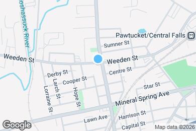 Map image of the property - 358 Weeden St