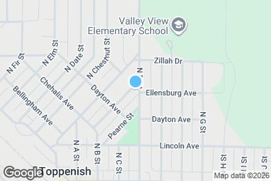 Map image of the property - 316 N Alder St