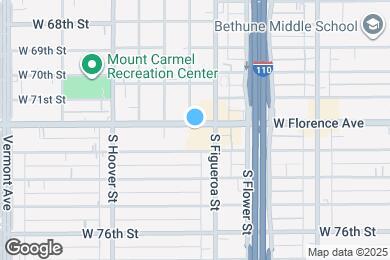 Map image of the property - 522 W Florence Ave