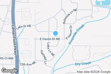 Map image of the property - 236 E Haven Dr