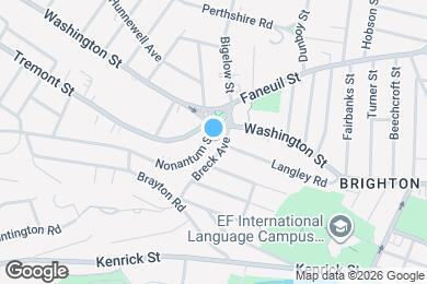 Map image of the property - Furnished Bedroom with Private Ensuite Bath in Brighton!