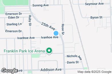 Map image of the property - 9630 Ivanhoe Ave
