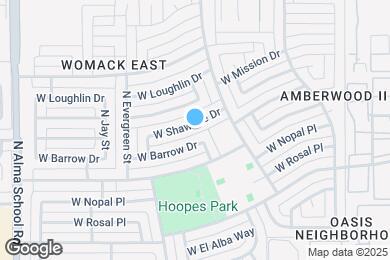 Map image of the property - 657 W Shawnee Dr