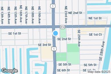 Map image of the property - 112 S Federal Hwy