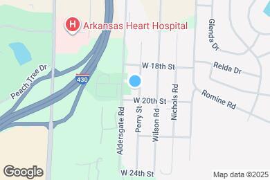 Map image of the property - 1918 Perry St