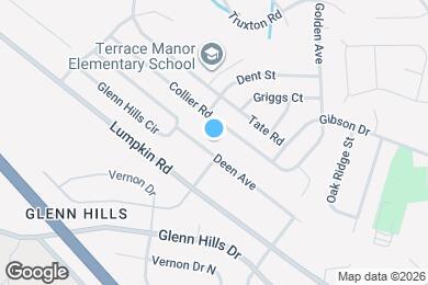Map image of the property - 2801 Deen Ave