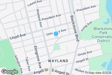 Map image of the property - 136 Irving Ave