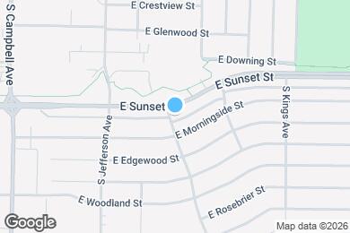 Map image of the property - Villas on Sunset