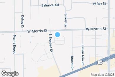 Map image of the property - 6643 Manassas Dr