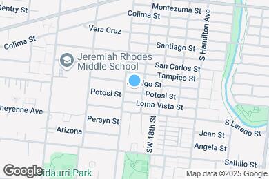 Map image of the property - 2311 Potosi St