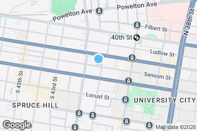 Map image of the property - 107 S 41st St