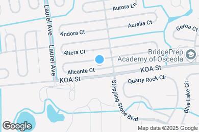 Map image of the property - 9 Alicante Ct