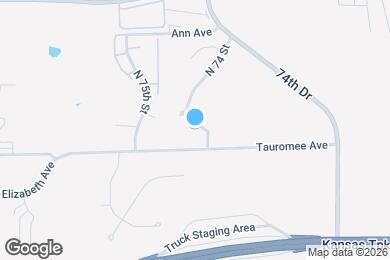 Map image of the property - 612 N 74 St