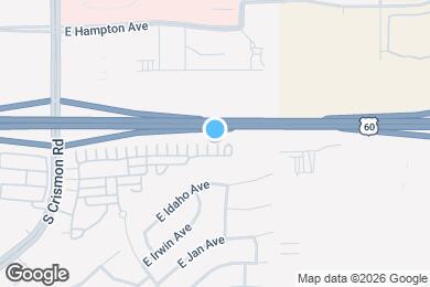 Map image of the property - 10260 E Isleta Ave