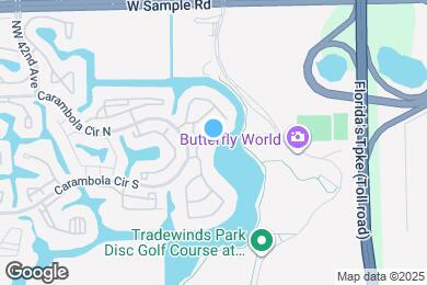 Map image of the property - 2846 Carambola Cir S