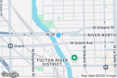 Map image of the property - 550 N Kingsbury St