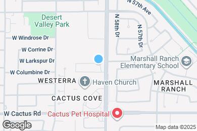 Map image of the property - 5915 W Larkspur Dr