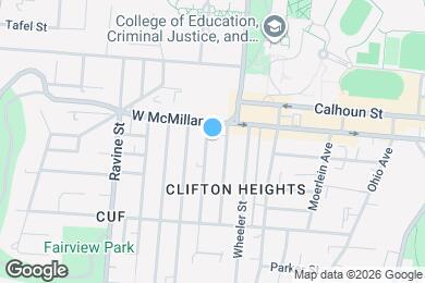 Map image of the property - 2368 Chickasaw St