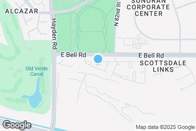 Map image of the property - 8245 E Bell Rd