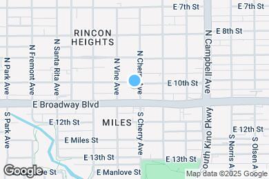 Map image of the property - 55 N Cherry Ave