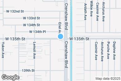Map image of the property - 3116 W 135th St