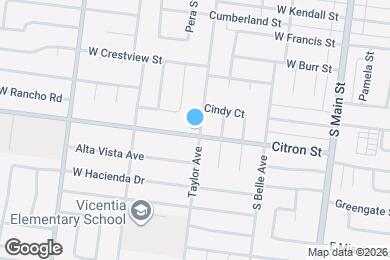Map image of the property - 605 Citron St