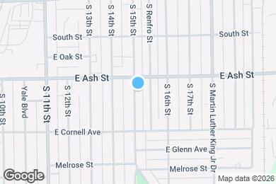 Map image of the property - 2120 S 15th St