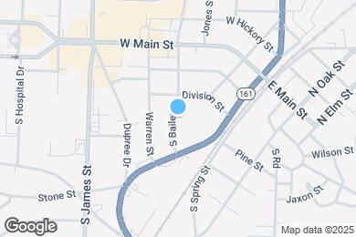 Map image of the property - 313 S Bailey St