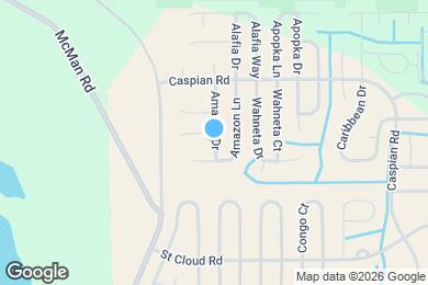 Map image of the property - 1236 Amazon Dr