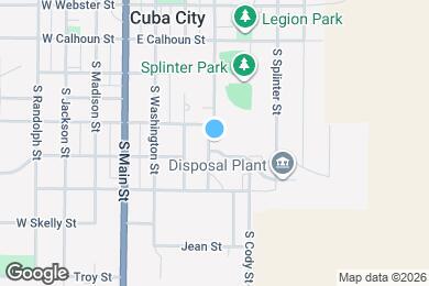Map image of the property - 616 S Clinton St