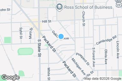 Map image of the property - 1000 Oakland Ave