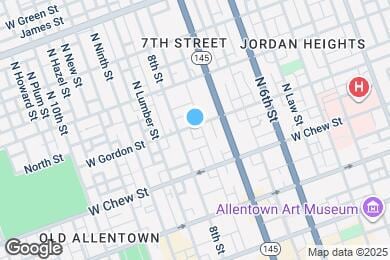 Map image of the property - 734 W Gordon St