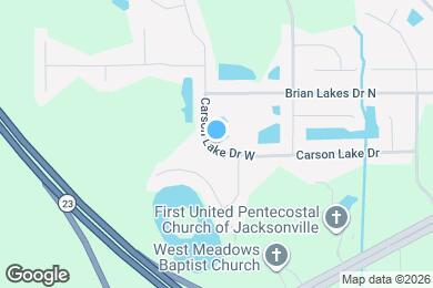 Map image of the property - 11701 Carson Lake Dr W