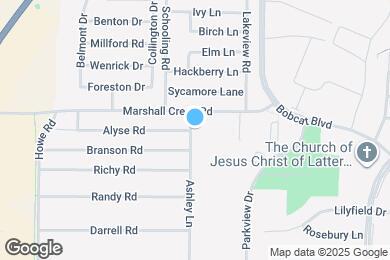 Map image of the property - 485 Ashley Ln