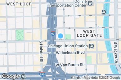 Map image of the property - 750 W Adams St