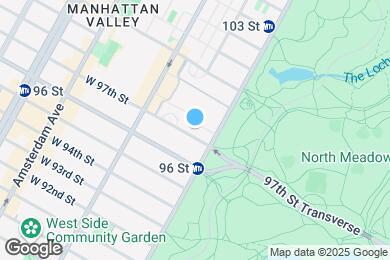Map image of the property - 372 Central Prk W