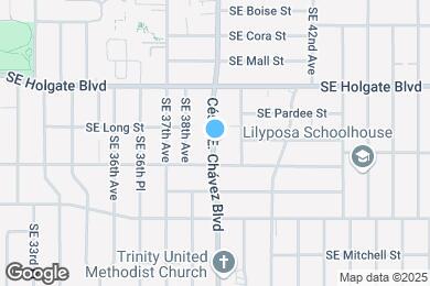 Map image of the property - 4058 SE Holgate Blvd