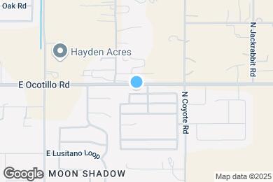 Map image of the property - 2364 E Meadow Lark Way