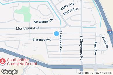 Map image of the property - 1136 Florence Ave