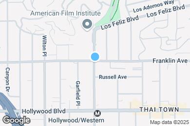 Map image of the property - 1860 N Western Ave