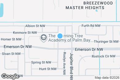 Map image of the property - 1331 Medina Ave NW